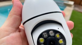 light socket security camera