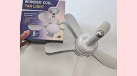 wundercool light socket fan reviews